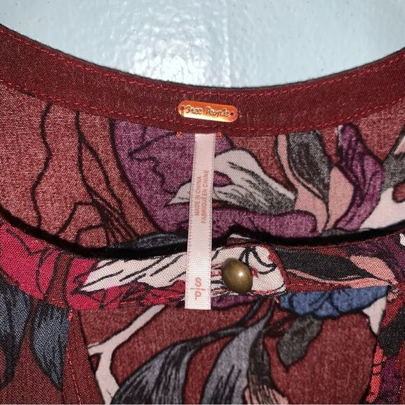 Free People Floral Dress Small - Picture 4 of 4